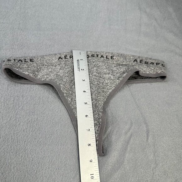 Aeropostale Women’s Size Medium Panty Thong Seamless Grey New Without Tags - Picture 7 of 8